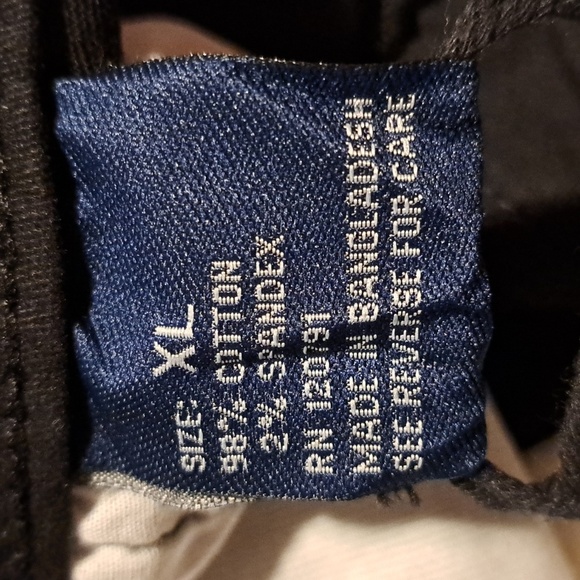 True Rock men's size XL Black Victor twill jogger, NWT - Picture 7 of 8